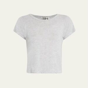 Eterne Light‎ Gray Women's Crop Top